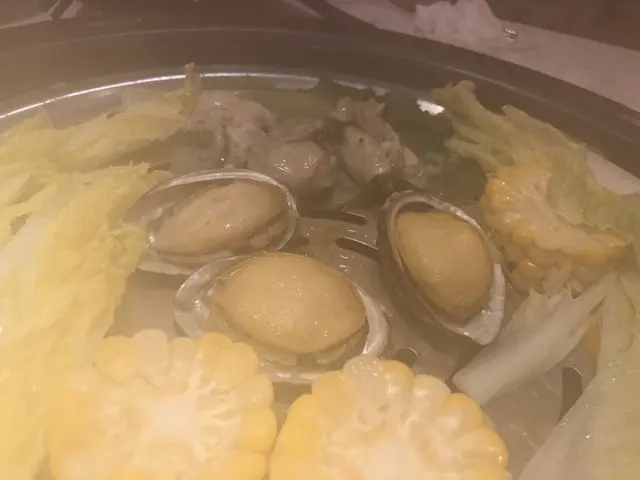 九孔鮑魚/韓國慶南蠔/有機蔬菜藍