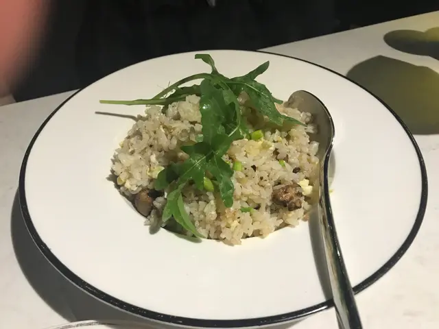 煎鵝肝露荀炒飯