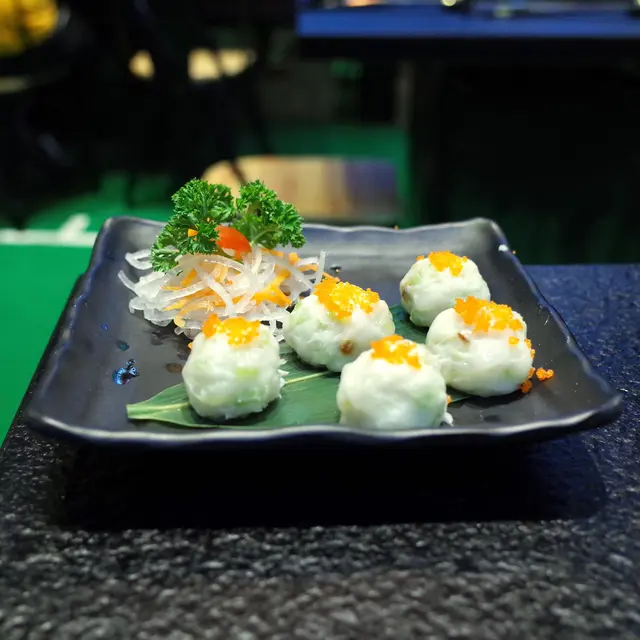 手打秘製墨魚丸