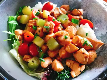 Teriyaki  salmon 
