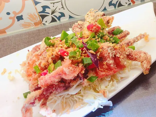 招牌椒鹽軟殼蟹