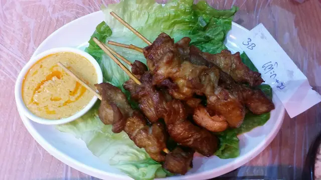 沙嗲串燒(豬+雞)