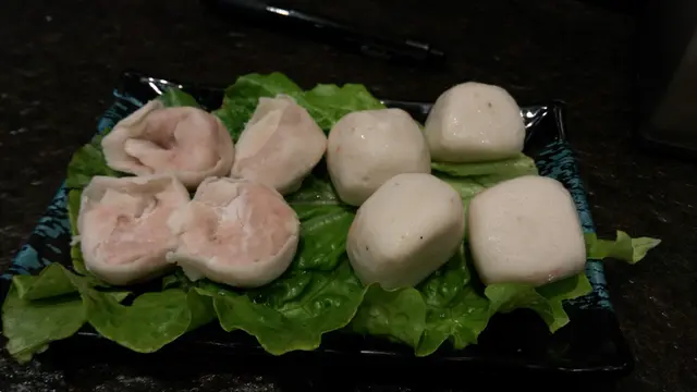 火鍋配料(雙拼)︰魚皮餃、芝心丸