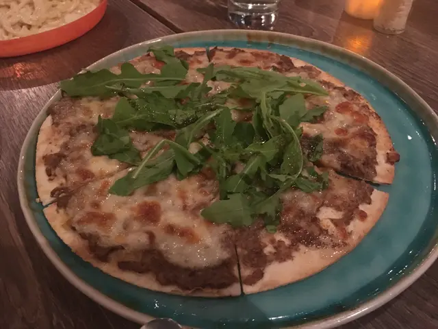Mushroom  &  Truffle  flatbread