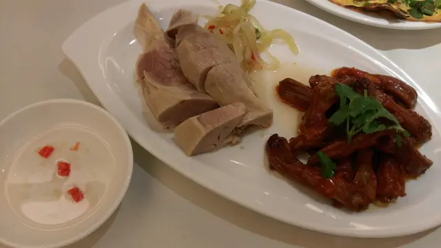 台式雙拼︰彰化鹽水鴨、台式鴨舌