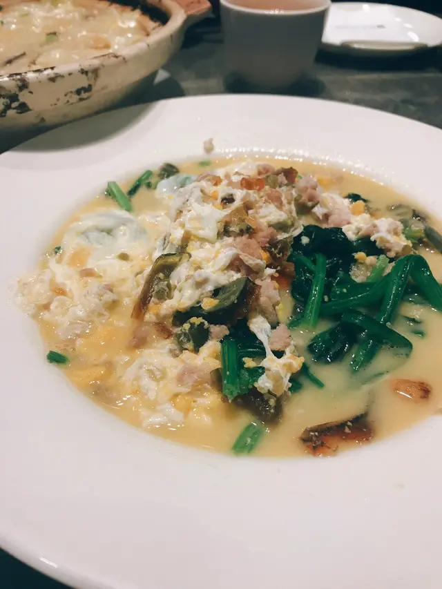 金銀蛋菠菜