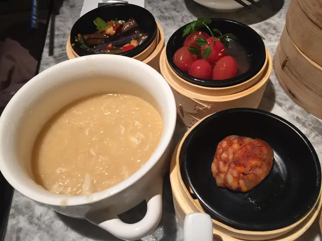 蟹粥綿滑,味道不錯,可惜量太少