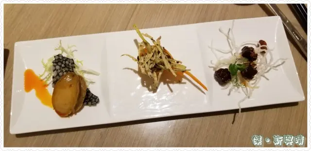 川鹵鮮鮑、嬌玉嫩竹筍尖、饞嘴粒粒香