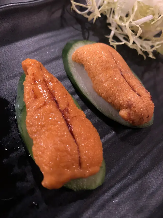 加拿大海膽刺身