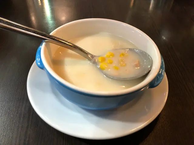 粟米雞粒忌廉湯