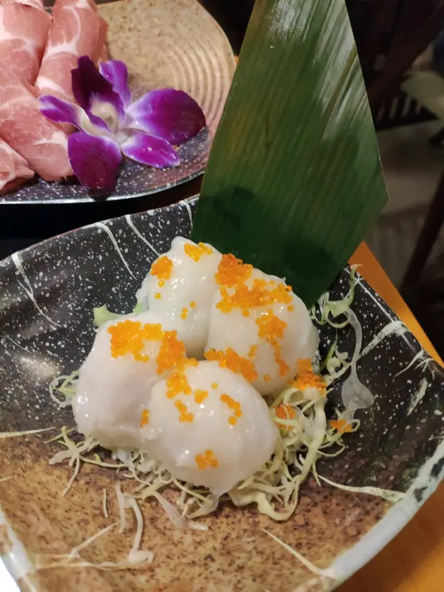 鵝肝墨魚丸(半份)