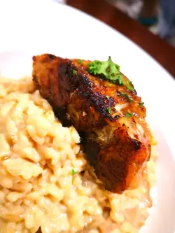 鵝肝煙肉意大利飯