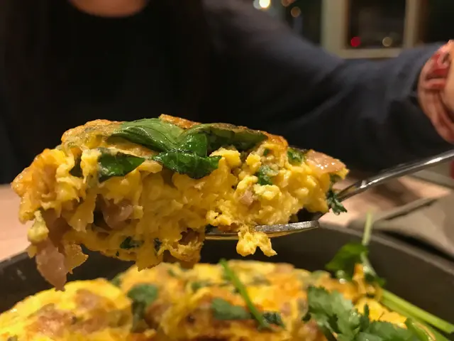 鐵板香草菜脯煎蛋