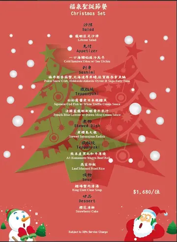 2018聖誕&徐夕餐