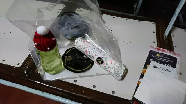 泡菜豬肉飯卷 +    熊仔蘆薈茶