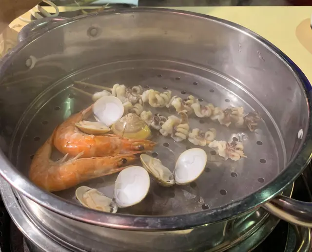 海鮮蒸氣鍋