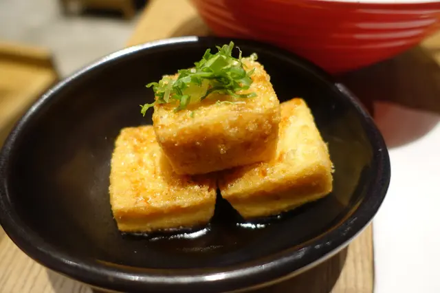 日式炸豆腐3件