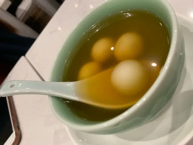 薑茶湯圓