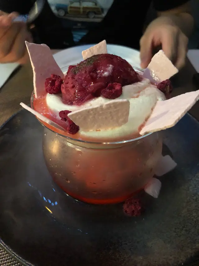 意大利軟芝士草莓雪芭