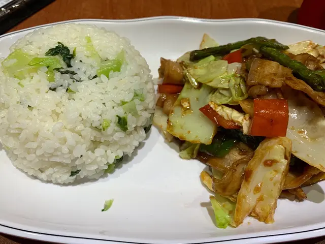 四季豆回鍋肉菜飯