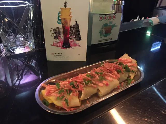 明太子櫻花蝦蛋餅