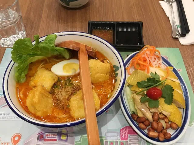 無骨海南雞喇沙