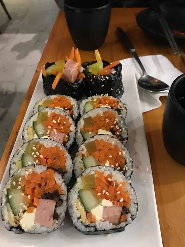 芝士午餐肉飯捲