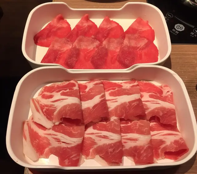 牛舌&豚肉