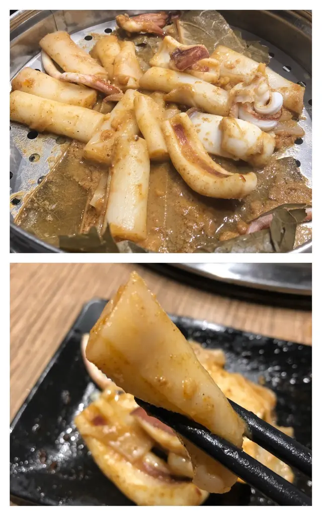 鮮魷魚(腸粉底)