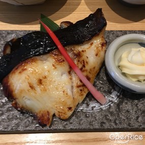 燒鱈魚定食 - 九龍灣的大松日