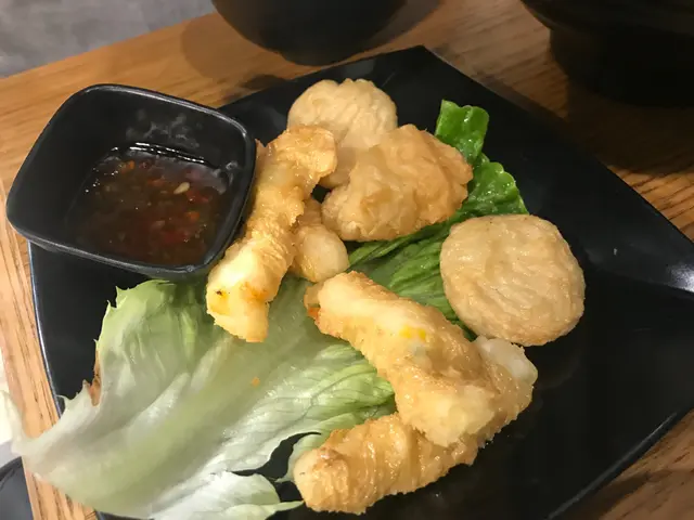 墨魚手指魚腐龍蝦湯泡飯 (含半隻龍蝦)