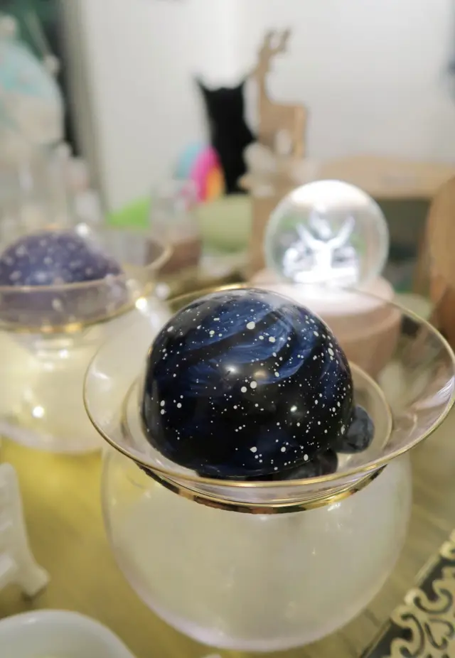 星空柚子朱古力甜品杯