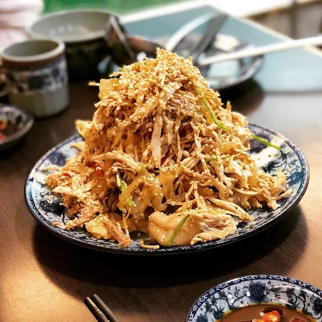 芥末手撕雞