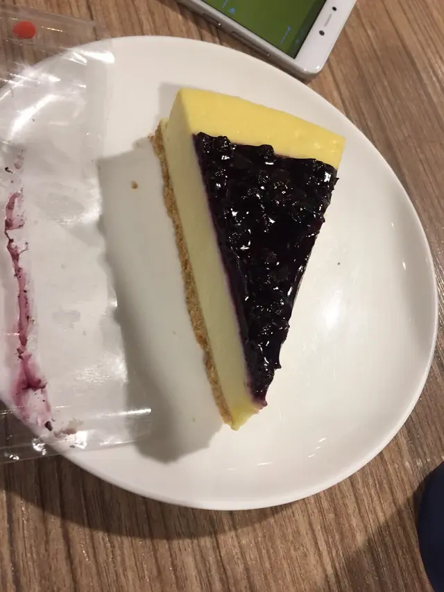 Blueberry  cheesecake  