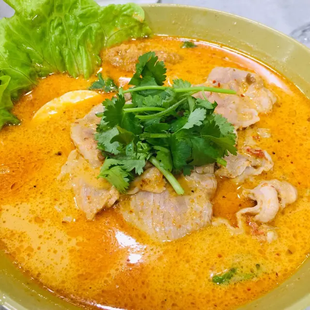 喇沙湯飲完不會口乾,但肥牛過熟了一點