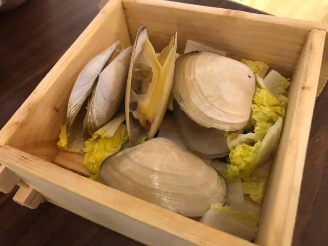 無加任何調味,味道更原汁原味!
蜆肉都幾肥美,肉質鮮甜~