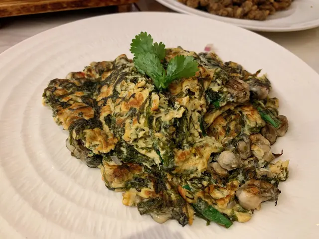 頭水紫菜海蠣煎蛋