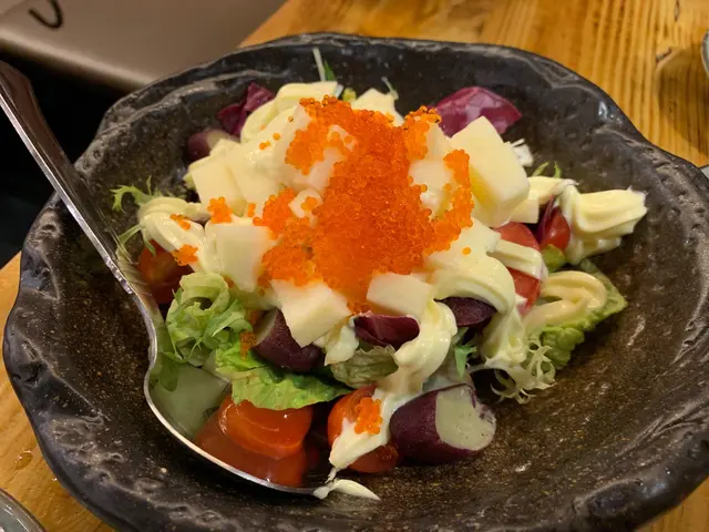 富士蘋果蟹子沙律