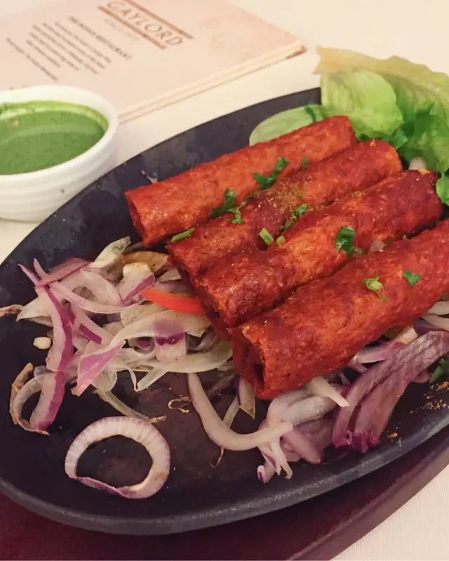 lamb seekh kabab(羊肉卷) 