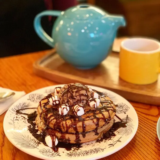 雙重巧克力pancake