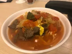 滑蛋牛肉蕃茄面