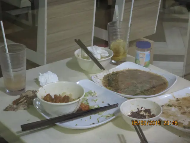 年初一全日沒有清潔過的食具，廚餘也不棄置。