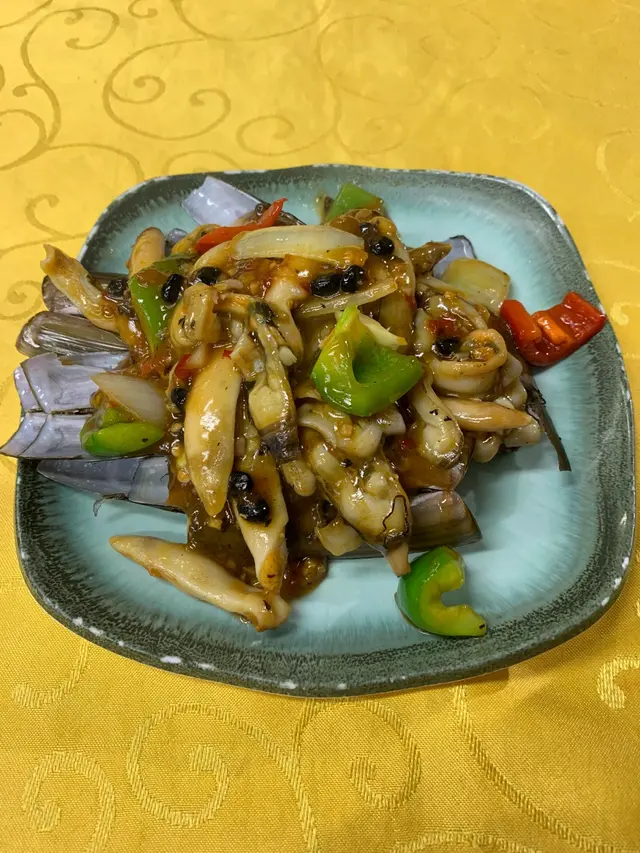 豉椒炒蟶子