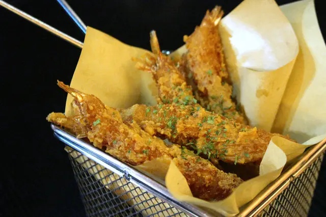 鹹蛋黃醬吉列蝦