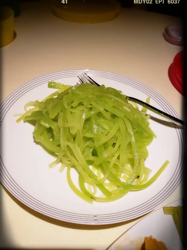 清炒萵筍絲（$98）