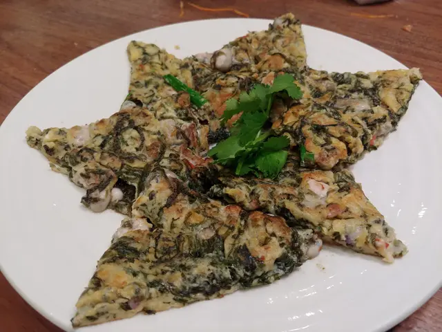 頭水紫菜海蠣煎蛋 