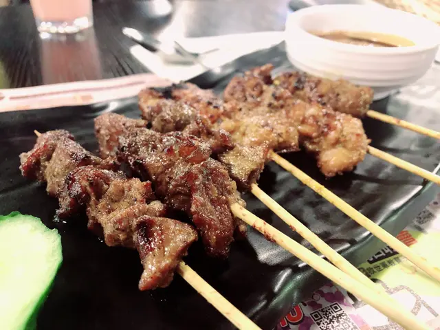 沙爹雞肉串