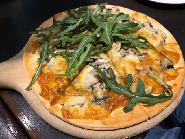 黑松露野菌意大利薄餅