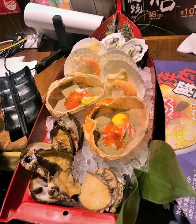 浜燒蠔海鮮拼盤