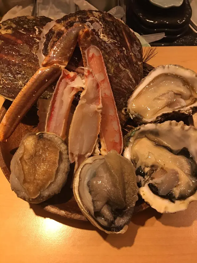 龍蝦（活貝）浜燒盛合